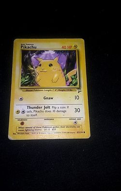 Pokemon card