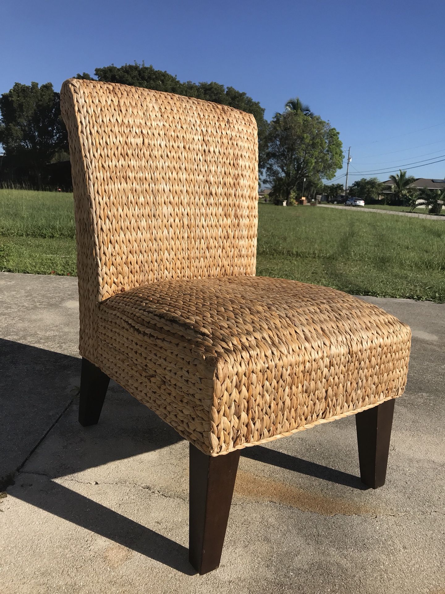 Wicker chair