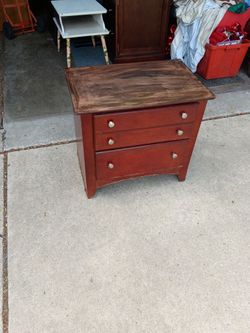 Nightstand two drawers/27x17x24.5 inches