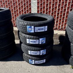 215-60R17 Brand New Tire Set With Install
