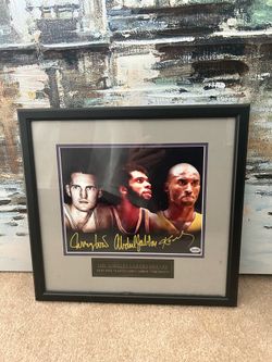 Kobe Bryant, Kareem Abdul Jabbar, Jerry West