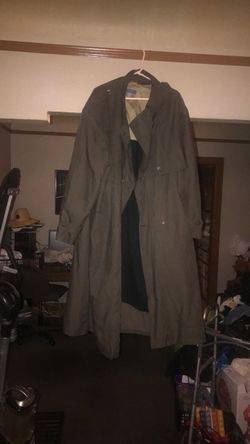 Formal military long coat