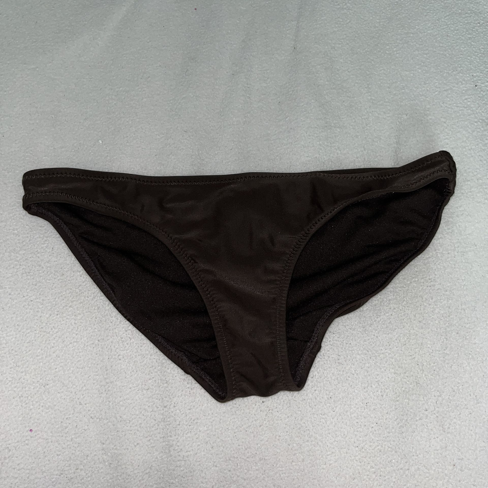 Old Navy Brown Bikini Bottom Bathing Suit Swimsuit Women Junior Small A023