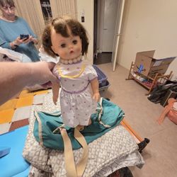 Vintage Girl Doll 