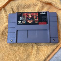 Super Nintendo Game: Judge Dredd $25 Obo Habló Español