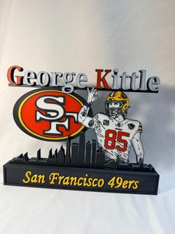 George Kittle San Francisco 49ers sign