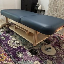 Living Earth Powered Massage Table with head lift