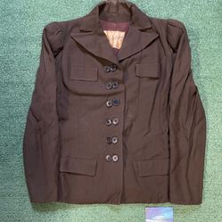 Vintage 1940s Rosee bonderson brown blazer