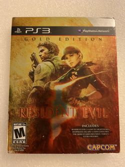 Resident evil 5 GOLD EDITION PS3