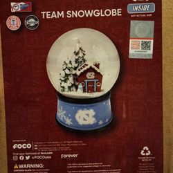 UNC Chapel Hill Snow Globe