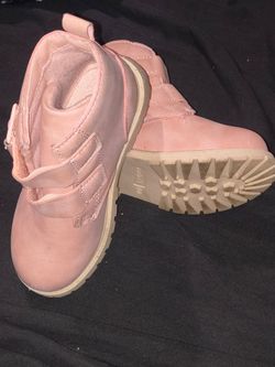Girl's Pink Boots