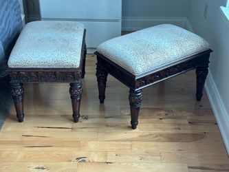 Animal Print Stools