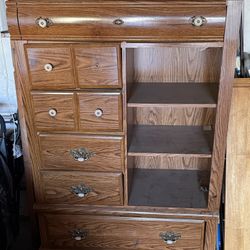 Vintage Oak Dresser