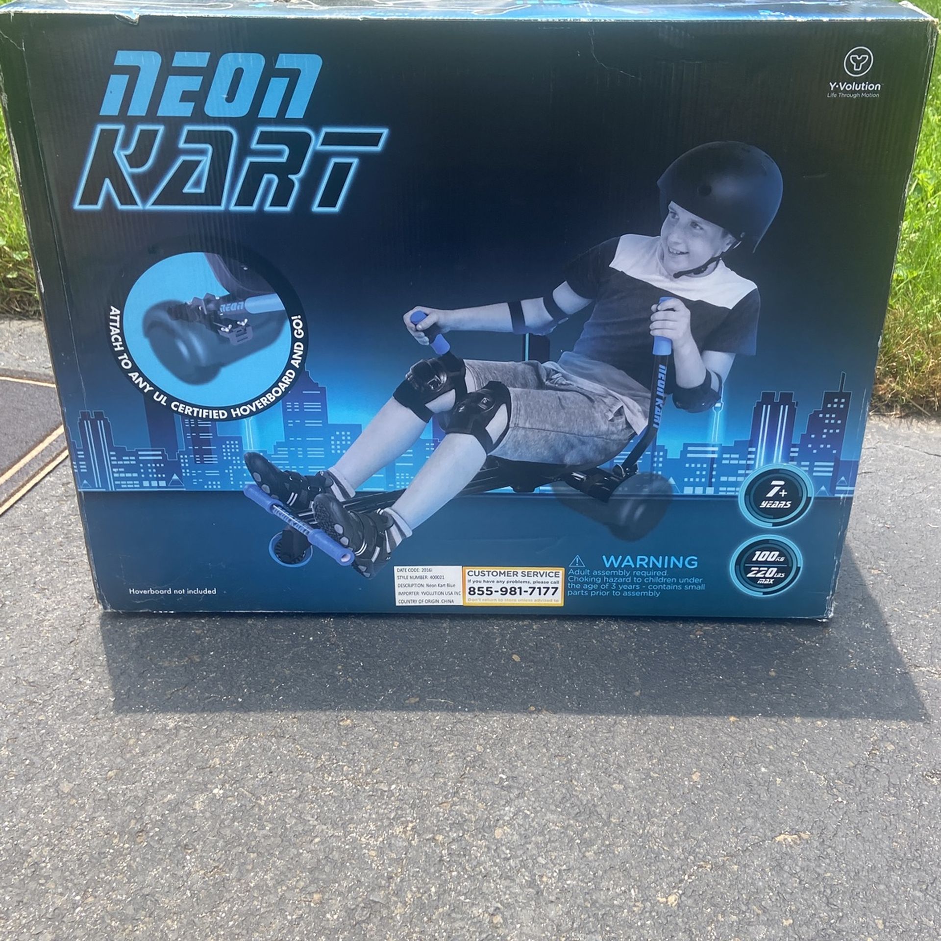 Neon Kart For hoverboard