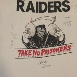 Signed Raiders T Shirt