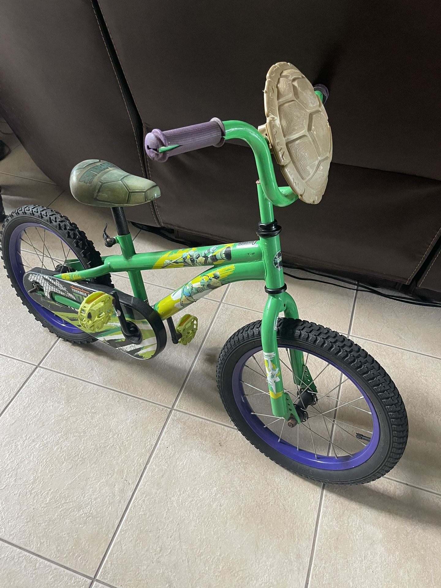 Little Kids Ninja Turtles 16” Bike
