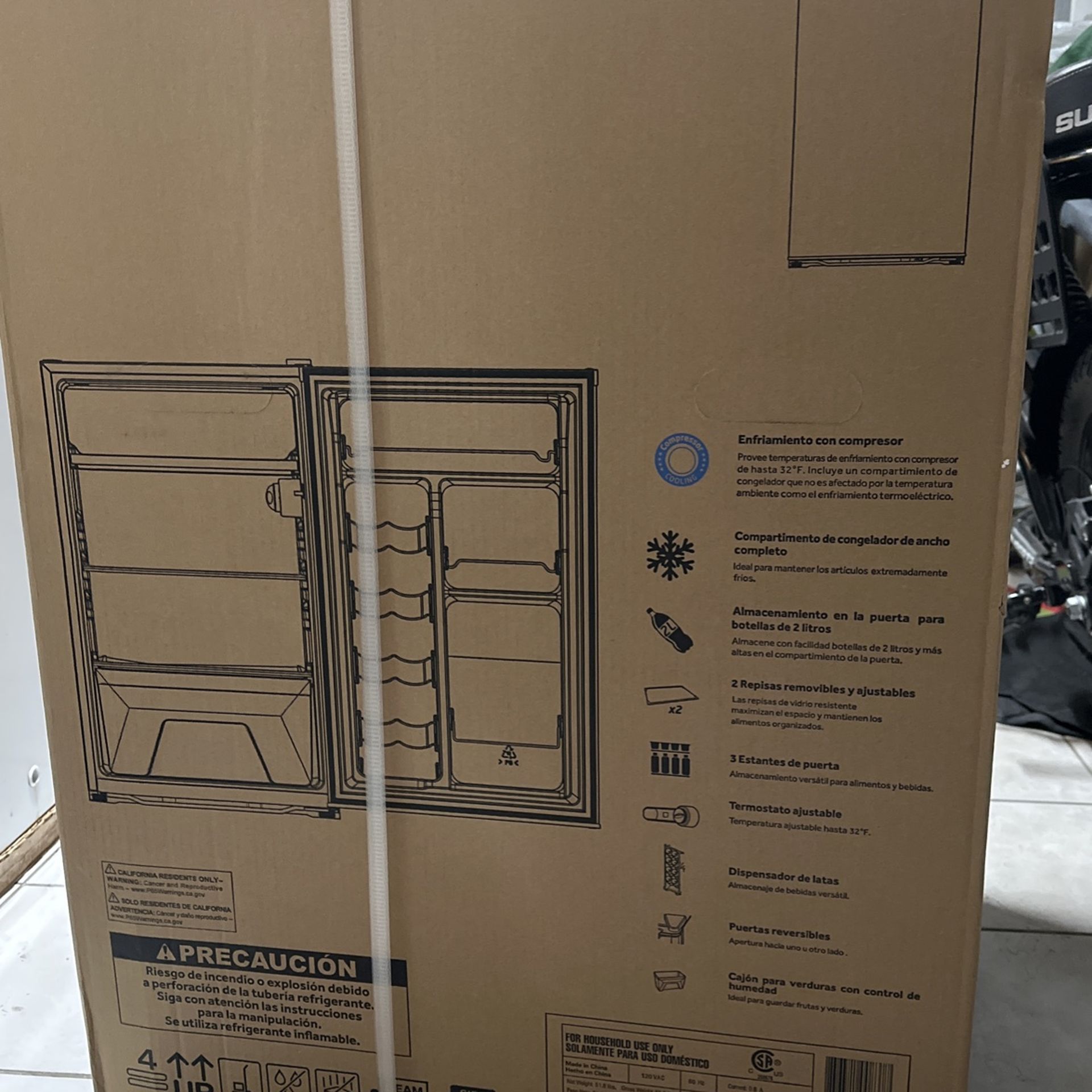 Mini Refrigerator Cu Feet Garlanz