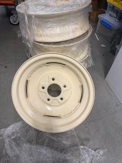 5 new white rims