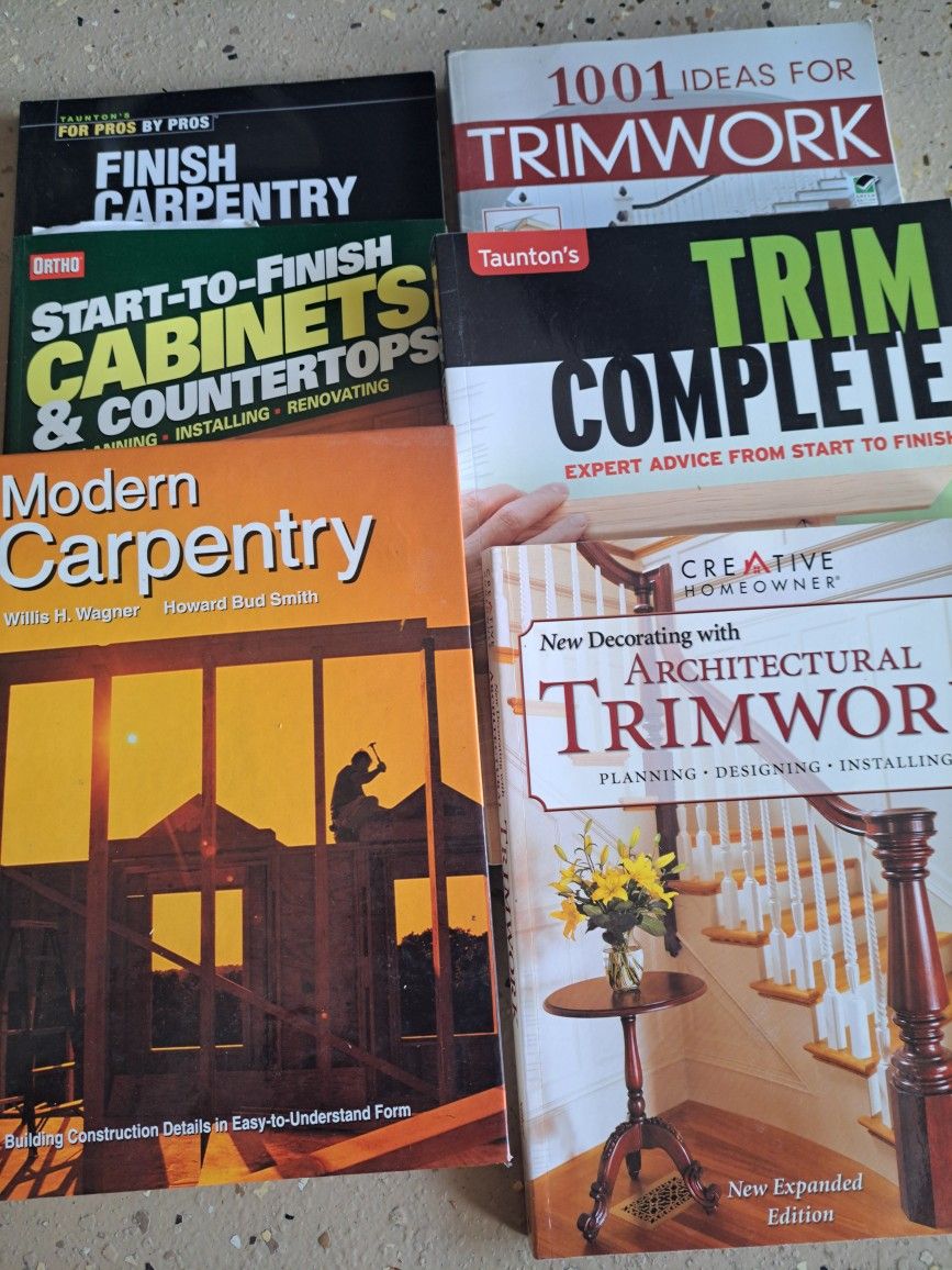 Books On Cabinetry And Trim Work