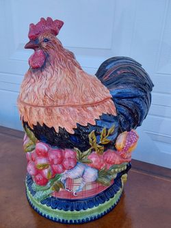 Rooster Jar