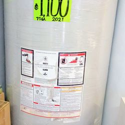 Bradford White 75 Gallon Water Heater 