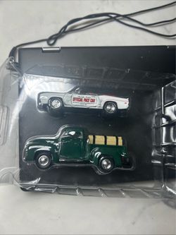 Road Champs 1969 Chevrolet Camaro & 1956 Ford F-100 Die Cast 2 Pack New In Box