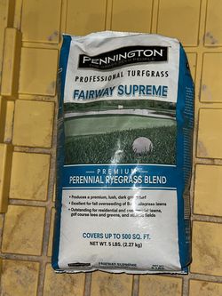 Rye grass seed $15 five pound bag