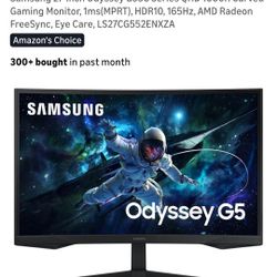 Samsung Curved 27-Inch Odyssey G55C Series