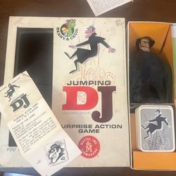 Jumping DJ - Vintage Board Game 1961 - Complete