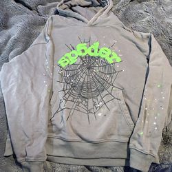 Sp5der hoodie XL runs small