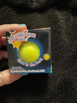 Squishy stress balls glow in dark