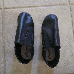 CAPEZIO DANCE SHOES CG05A NIB NOS SPLIT SOLE GORE BOOT BLACK SZ 5.5 M Medium