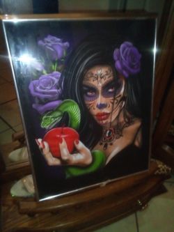 Framed tee art