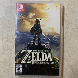 Zelda Breath Of The Wild Game For Nintendo Switch