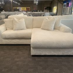 Cream Oversized Sectional 