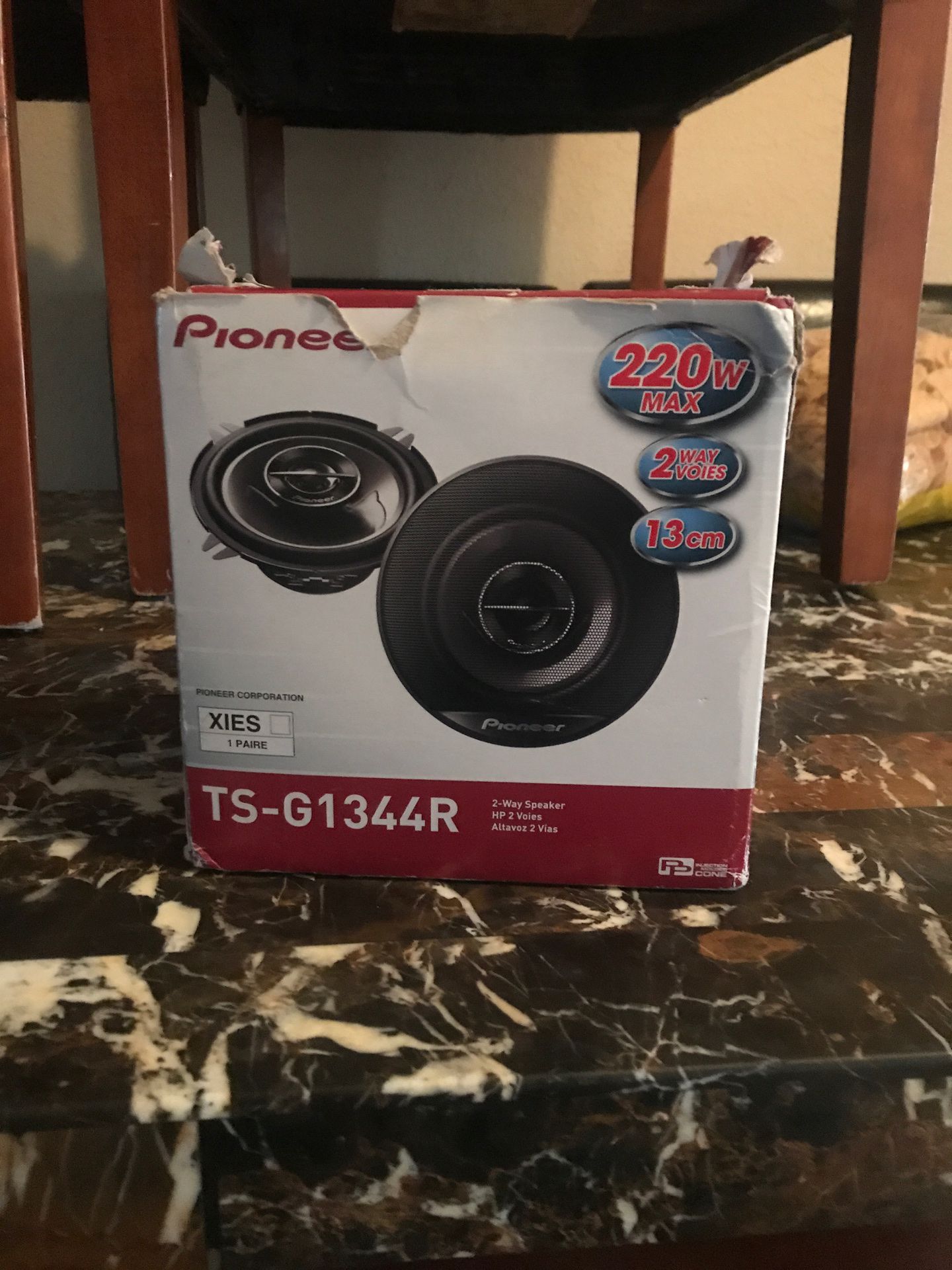 Pioneer ts-g1344r speaker