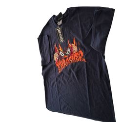 Thrasher - Sucka Free by Neckface Tee | Navy