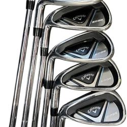 Callaway Edge Irons - 6i-PW, SW
