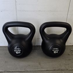 Kettle Balls - two 10 lb. 