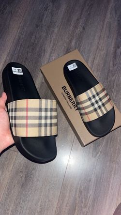 Burberry slides size 8