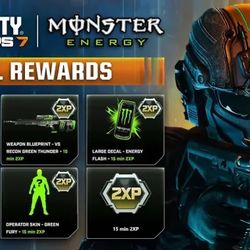 Black Ops 7 x Monster Energy Full Set