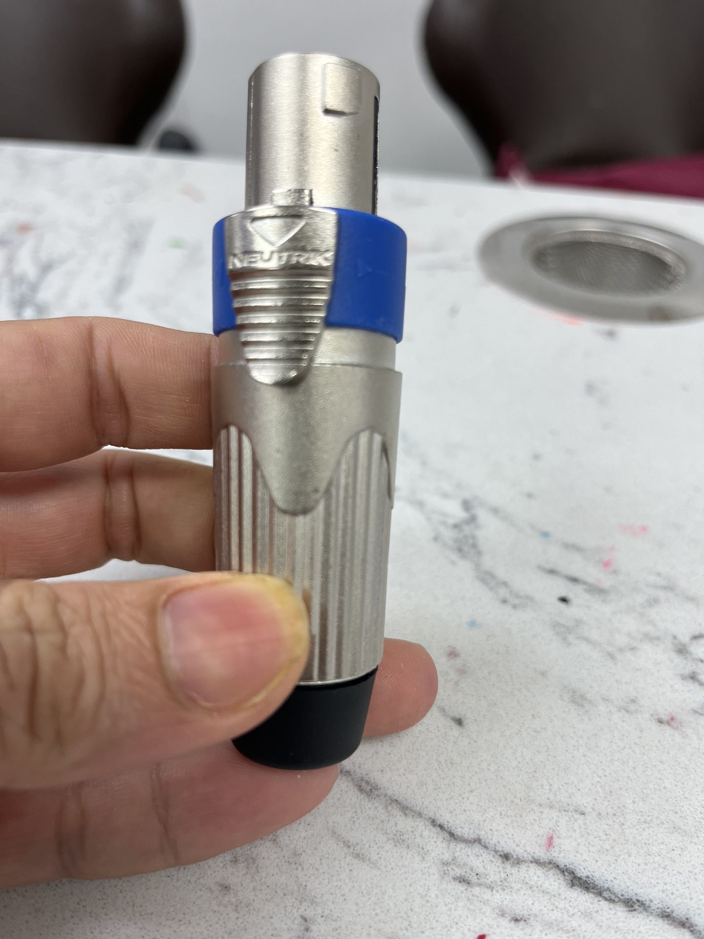 Original NEUTRIK NLT4FX Female 4 Pole SpeakON Heavy Duty Cable Connector