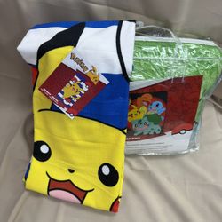 Pokémon Twin Blanket & Beach Towel