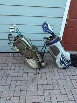Ladies golf club sale. 2 right handed sets. See description