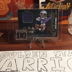 Rookies And Stars Justin Jefferson Royalty Patch Card (NO. R-JJN)