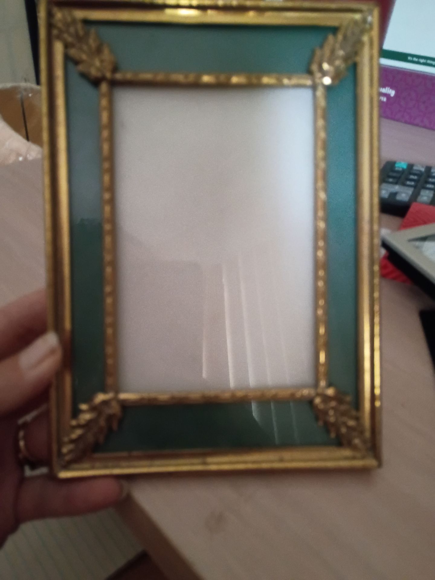Vintage Brass Small Frame