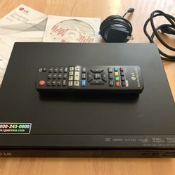 LG Blu-Ray Player w/Remote