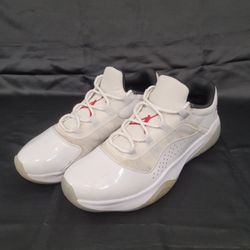 Air Jordan 11 CMFT Low Shoes White/Varsity Red & Black Mens Size 12 DN4180-162