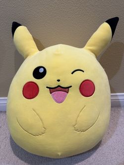Winking Pikachu Squishmallow