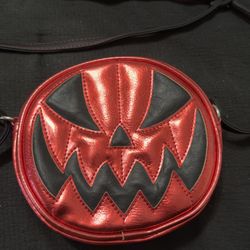 Love Pain And Stitches Crossbody PUMPKIN KULT Halloween Shoulder Bag Purse